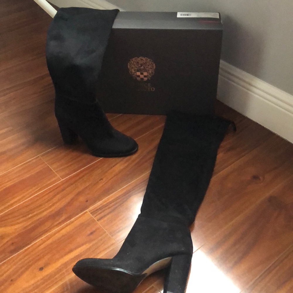 Suede Thigh Highs